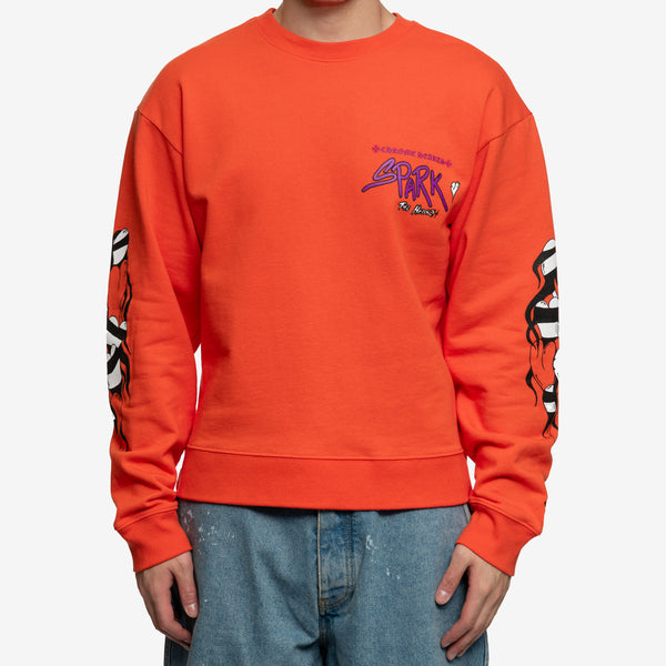 WHO KILLED VIRGIL ABLOH ORANGE SWEATSUIT