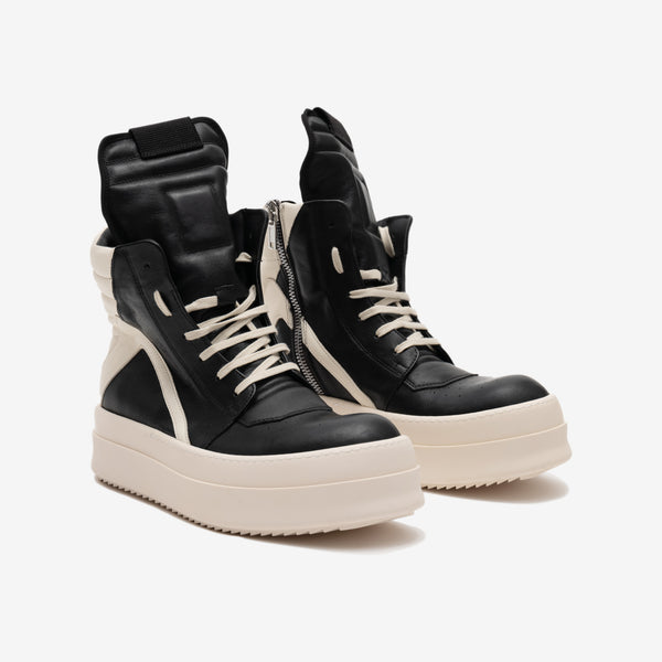 Rick Owens - Mega Bumper Geobasket Sneakers in Black