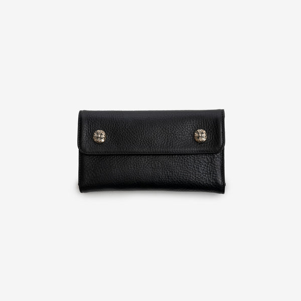 CH Wave Cross Button Wallet