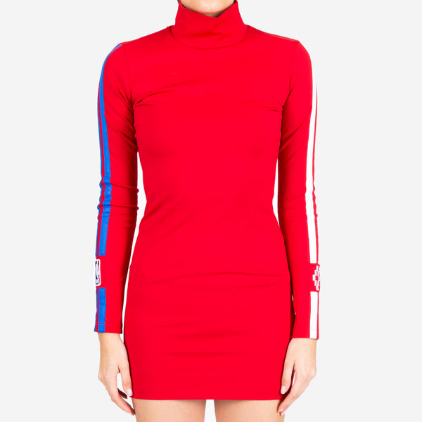 County of Milan by Marcelo Burlon NBA Band Dress in Red