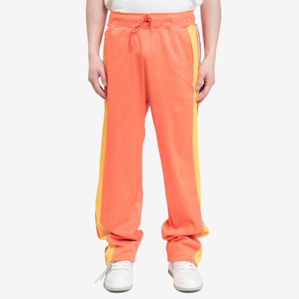 Bluemarble - Wavy Yokes Track Pants in Orange