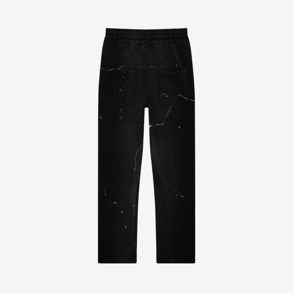 Capsule 11 - HELLSTAR Mens Flame Sweatpants in Black