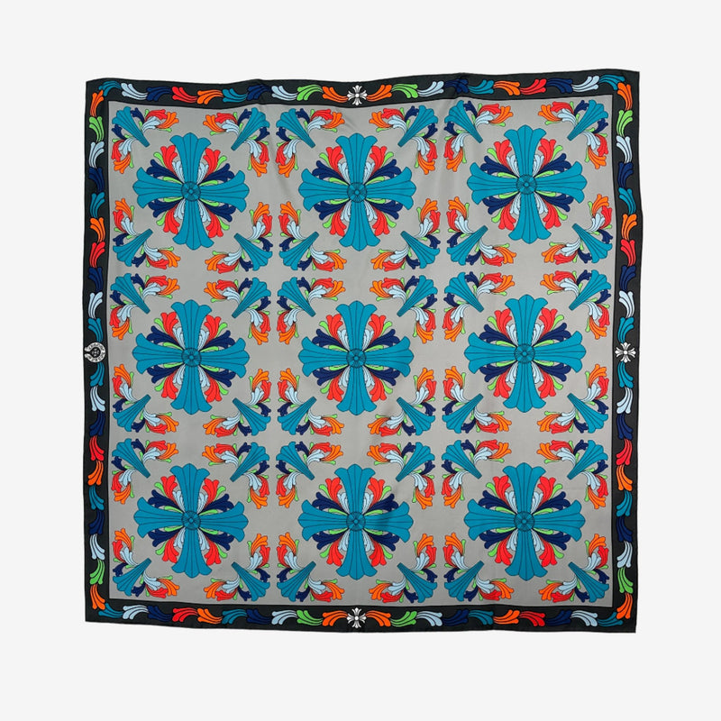 Chrome Hearts Ceiling Silk Scarf in Multicolour