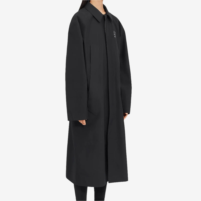 Maison Margiela MM6 x Salomon Trench Coat in Black