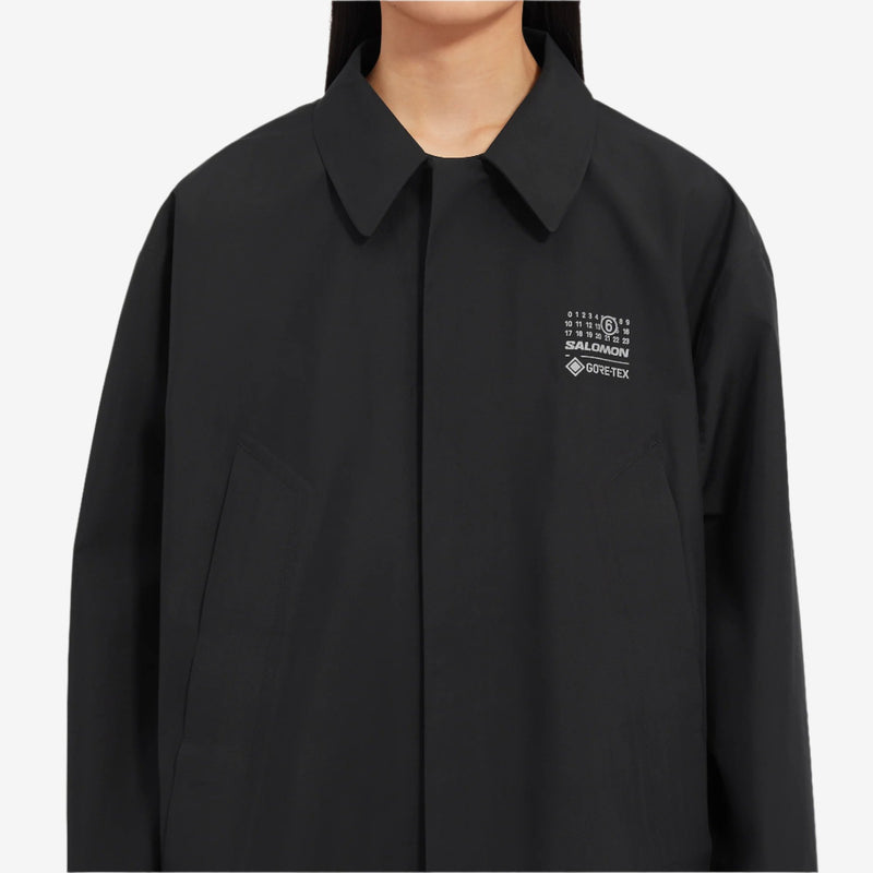 Maison Margiela MM6 x Salomon Trench Coat in Black