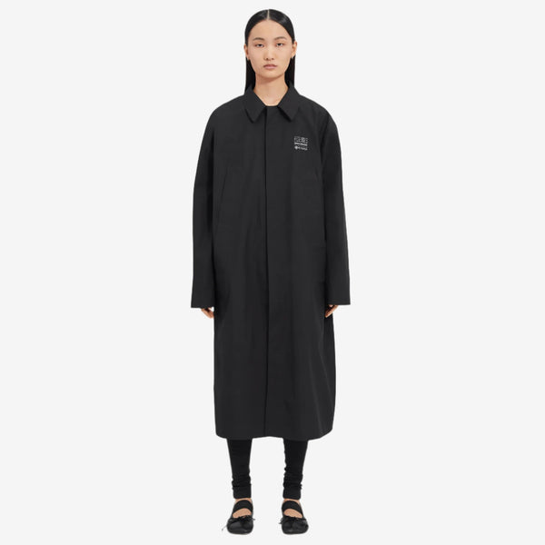 Maison Margiela MM6 x Salomon Trench Coat in Black