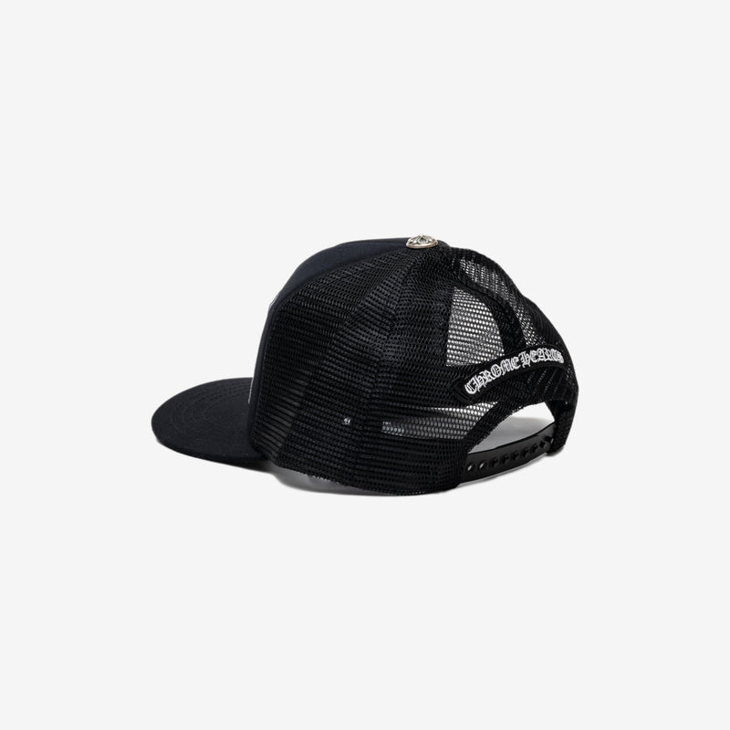 Chrome Hearts - CHOMPER CH Patch White/Black Trucker Cap