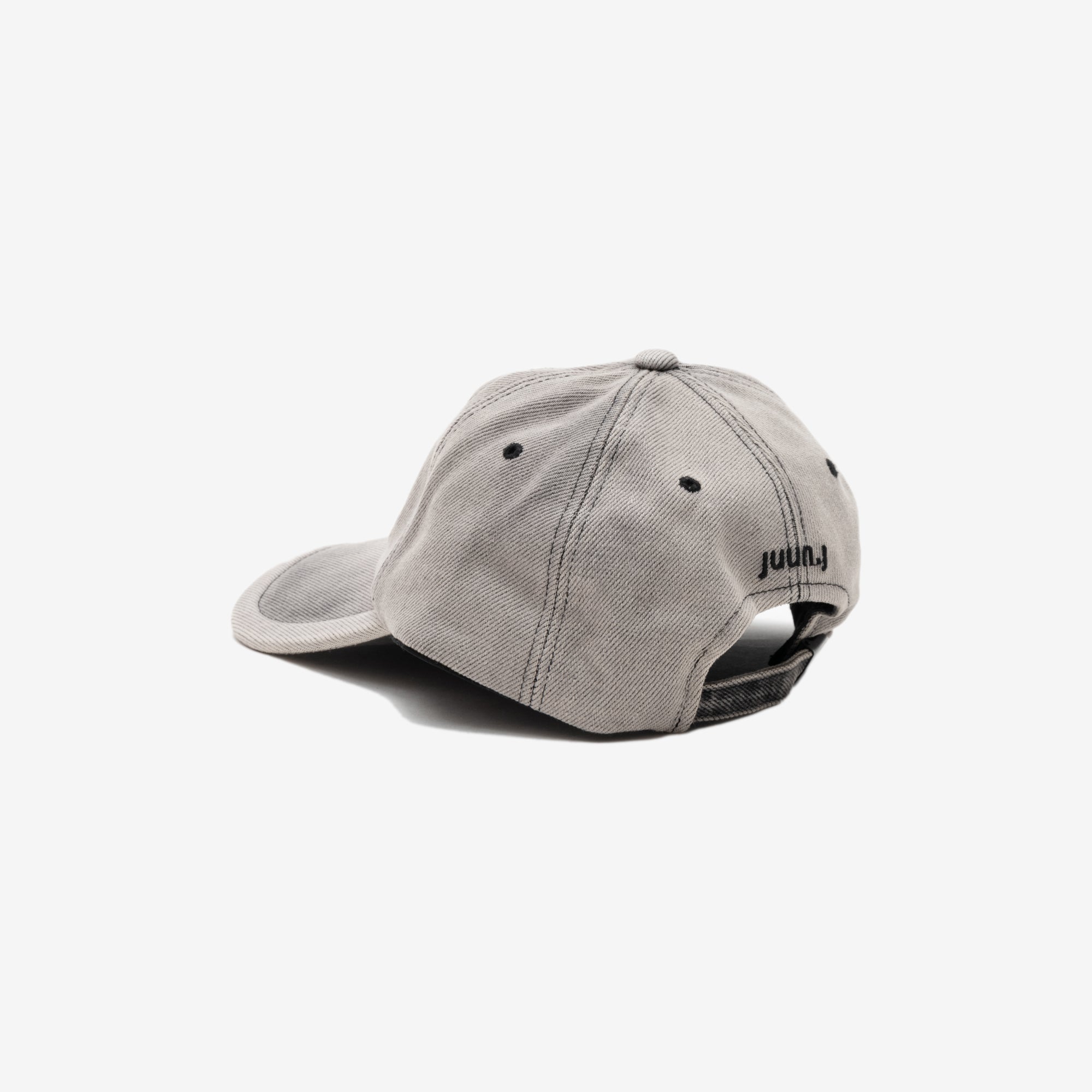 Juun.J - Washed Denim Ball Cap in Ivory