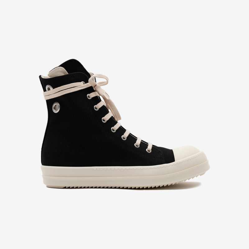 Rick Owens DRKSHDW - Luxor DRKSHDW High-Top Sneakers in Black