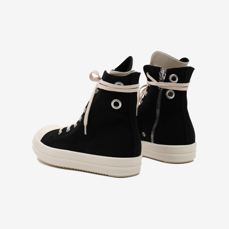 Rick Owens DRKSHDW - Luxor DRKSHDW High-Top Sneakers in Black