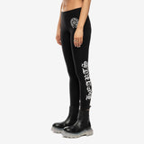 Leggings Chrome Hearts Black size M International in Synthetic - 31421597