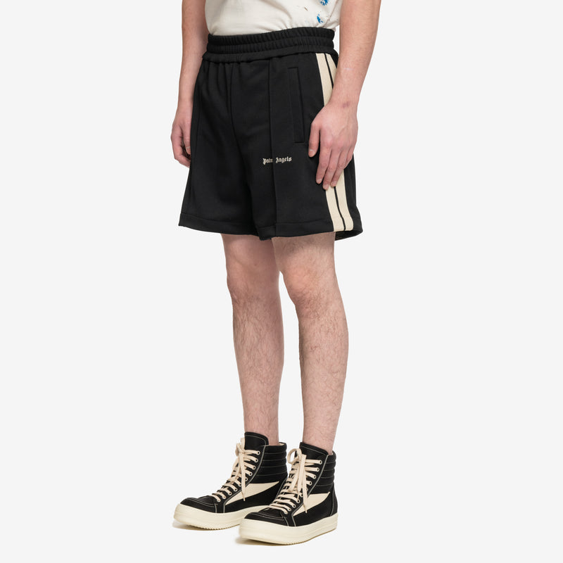 Palm Angels Shorts Classic Logo Track in Black