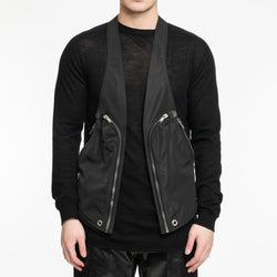 Rick Owens - Lido Bauhaus Vest in Black