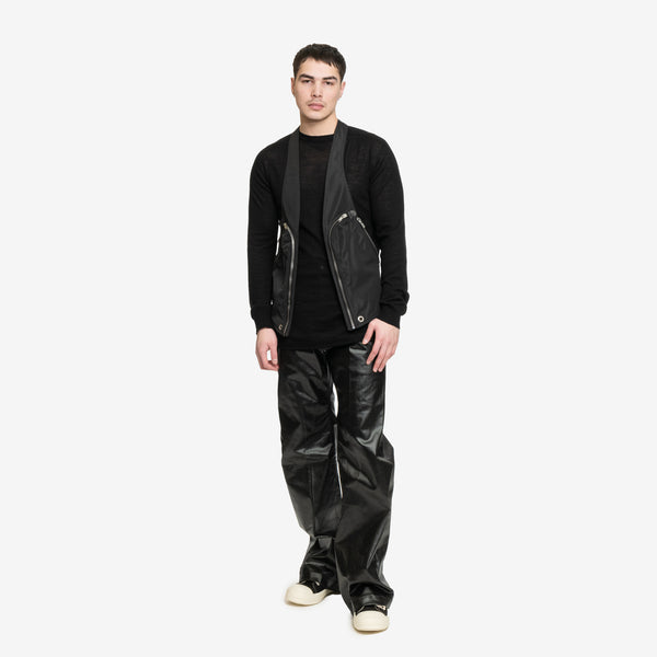 Rick Owens - Lido Bauhaus Vest in Black