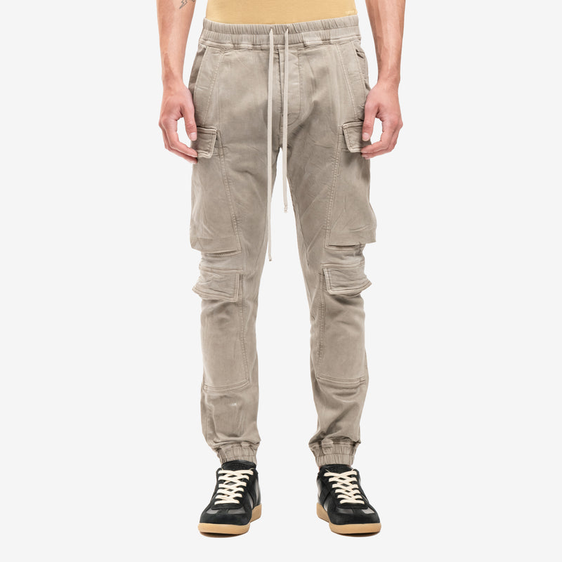 Rick Owens DRKSHDW - Mastodon Megacargo Pants in Pearl