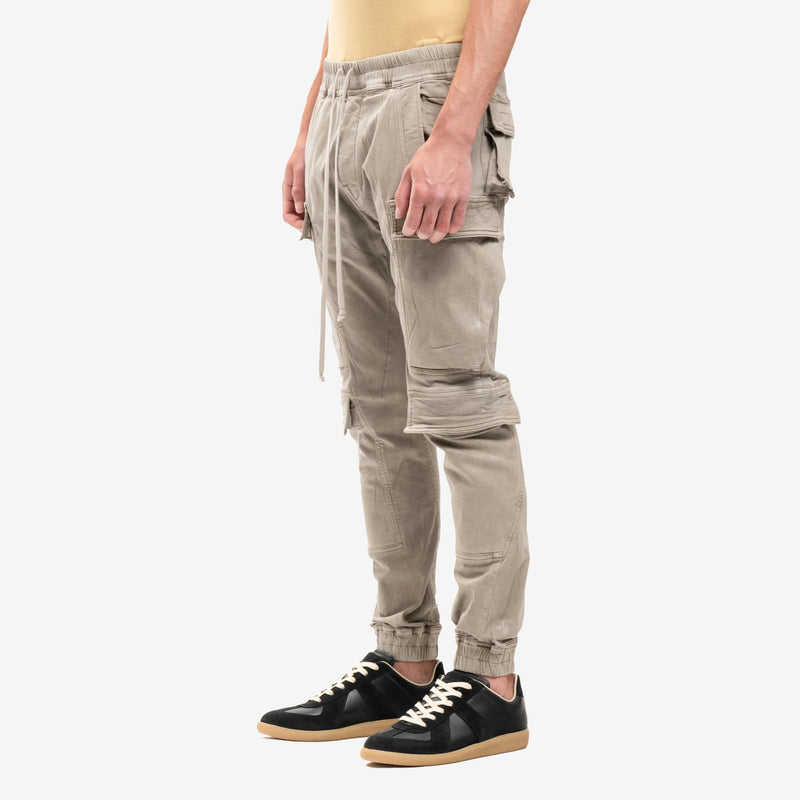 Rick Owens DRKSHDW - Mastodon Megacargo Pants in Pearl