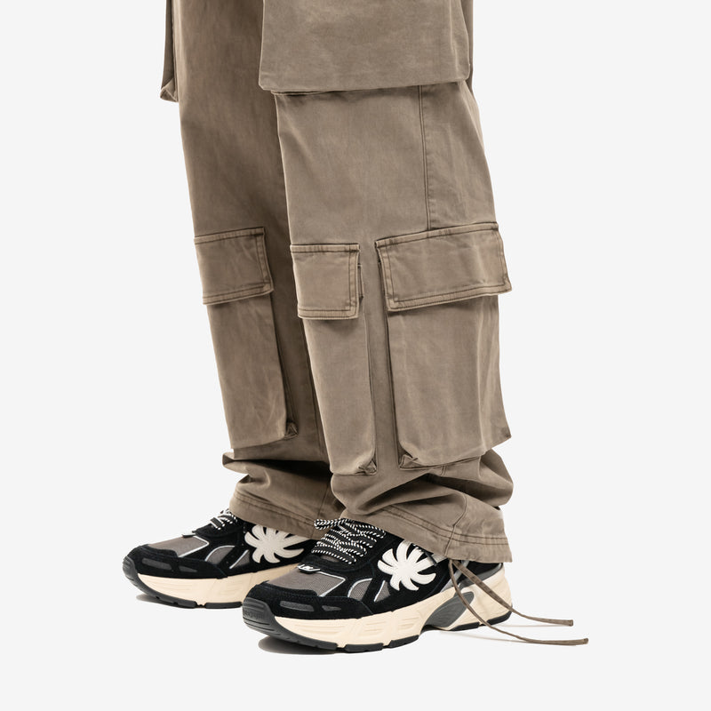 Represent - Baggy Cargo Pants in Dawn