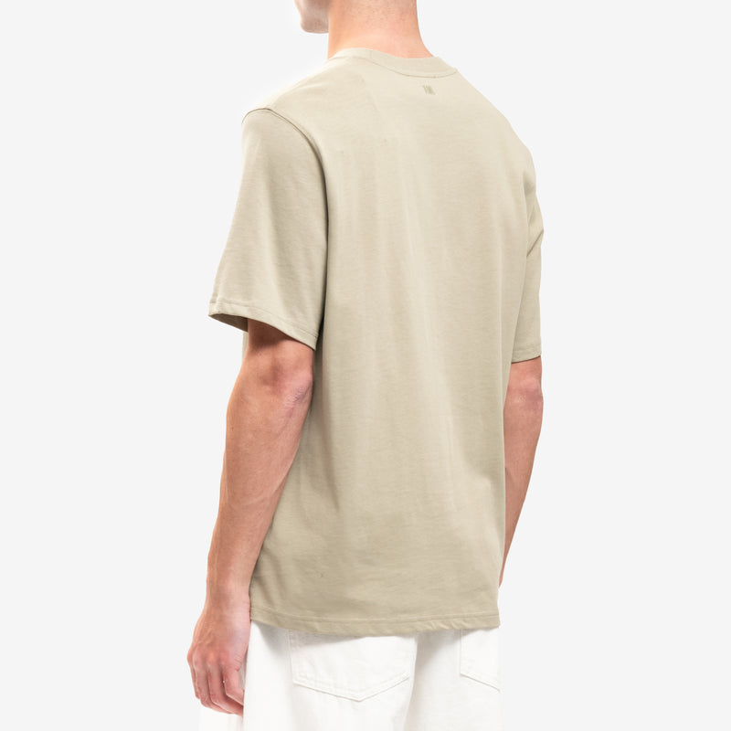 AMI Paris - Embossed ADC T-Shirt in Sage