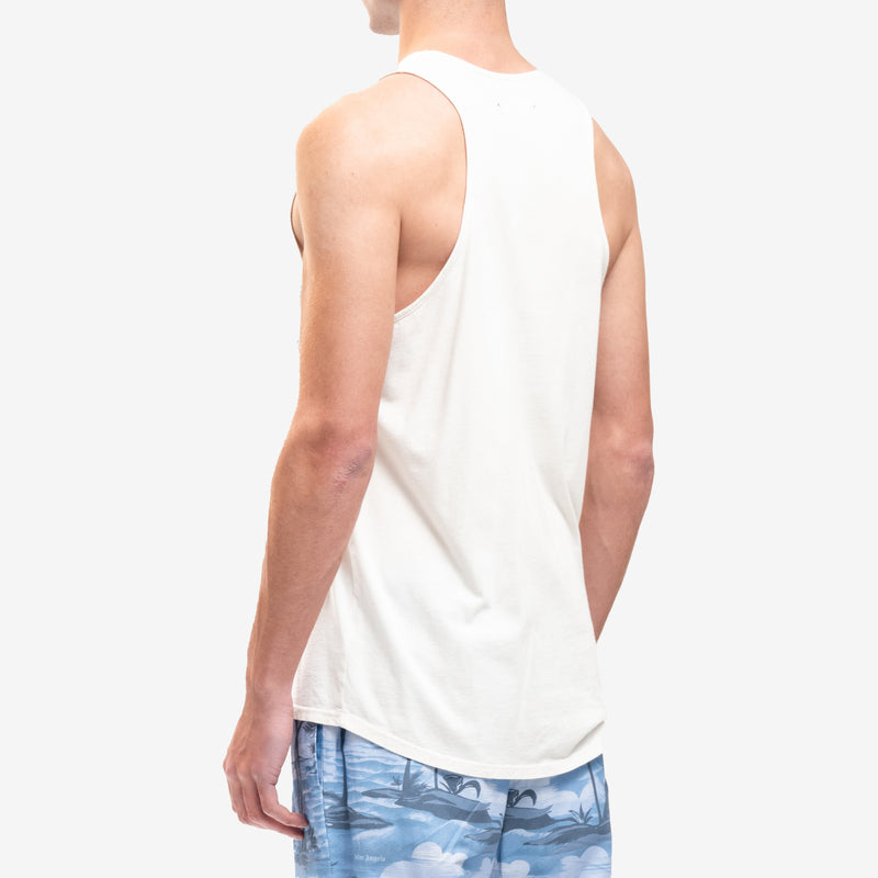 Willy Chavarria - Graphic Tank Top in White