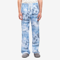 Palm Angels - Sunset Loose Pants in Indigo Blue