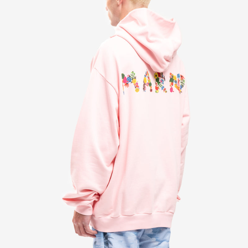 MARNI - Collage Bouquet Hoody in Magnolia