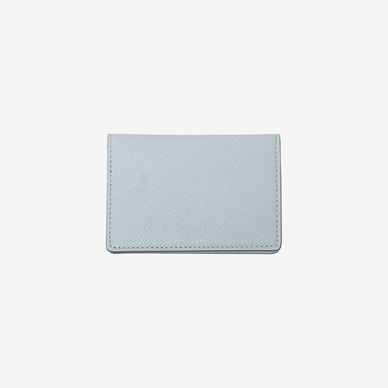 Maison Margiela - Grainy Leather Card Holder in Mist