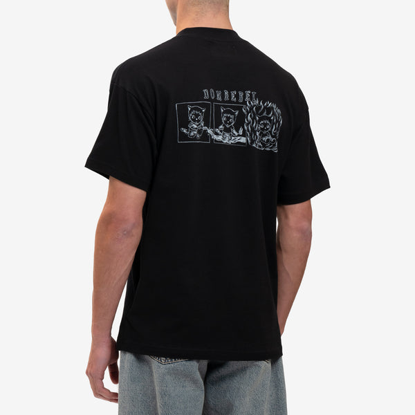 Dom Rebel - Destroy T-Shirt in Black