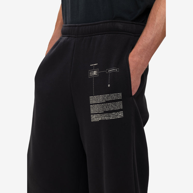 MM6 - Baggy Sweatpants in Black