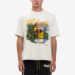 Rhude - Chateau Alpes Tee in Vintage White