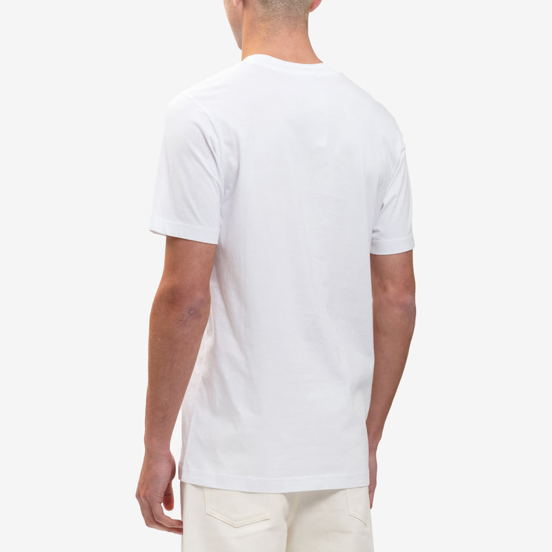 MARNI - Gingham Logo T-Shirt in Lily White