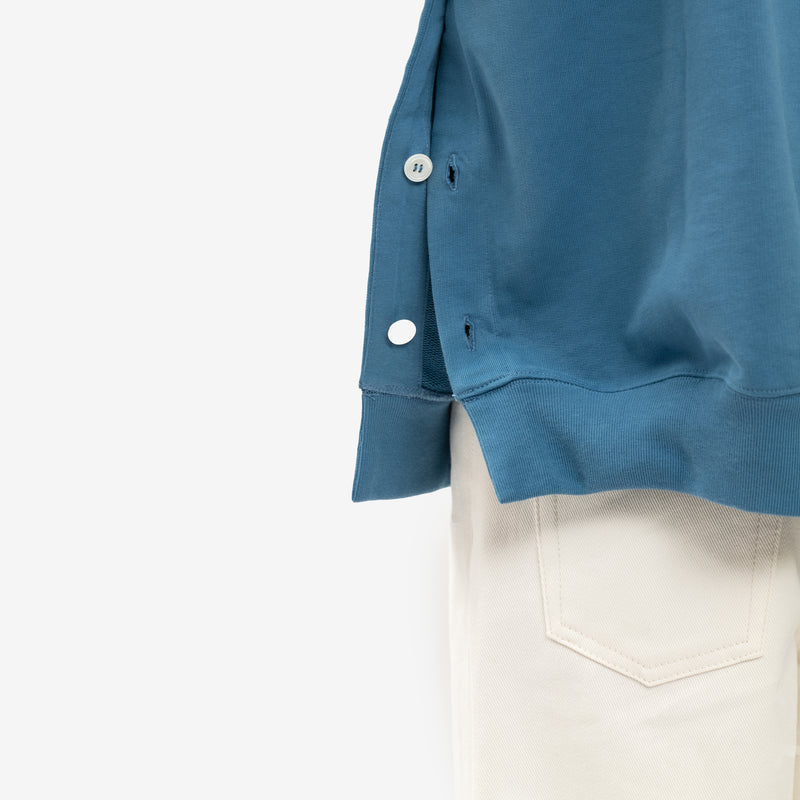 MARNI - Stitch Collar Logo Hoody in Opal