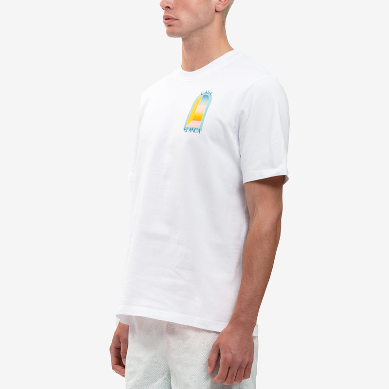 Casablanca - L'arc Colore T-Shirt in White