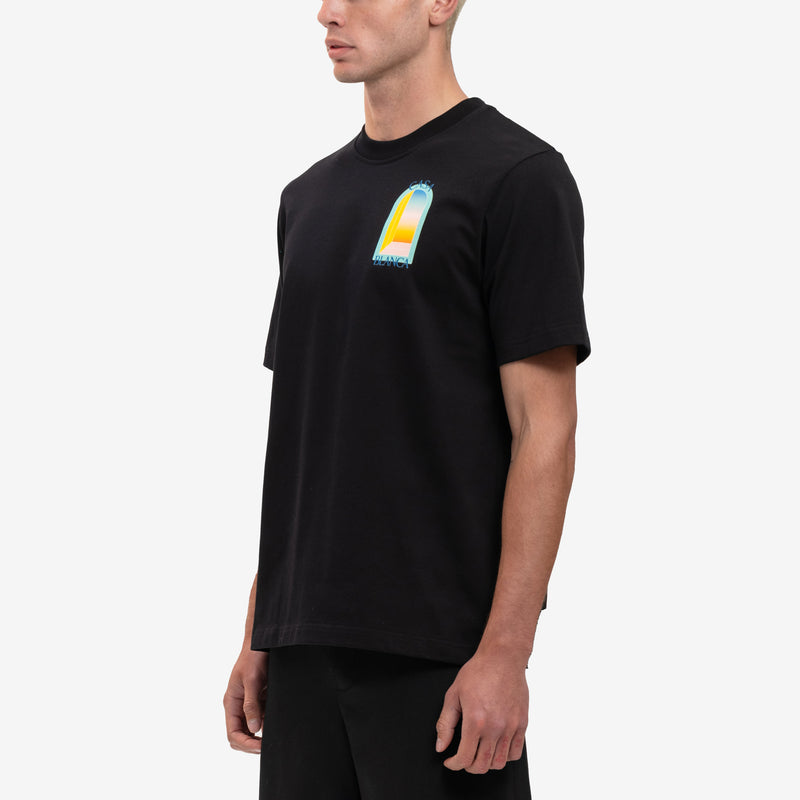 Casablanca - L'arc Colore T-Shirt in Black