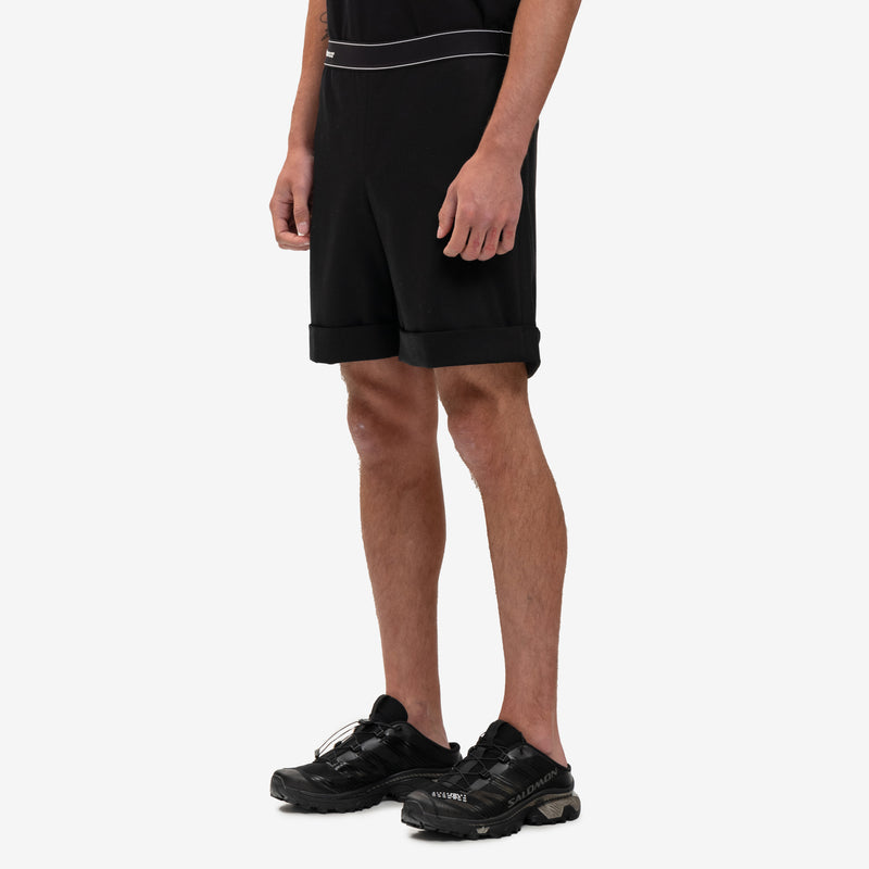 Casablanca - Wool Sports Tailoring Shorts in Black