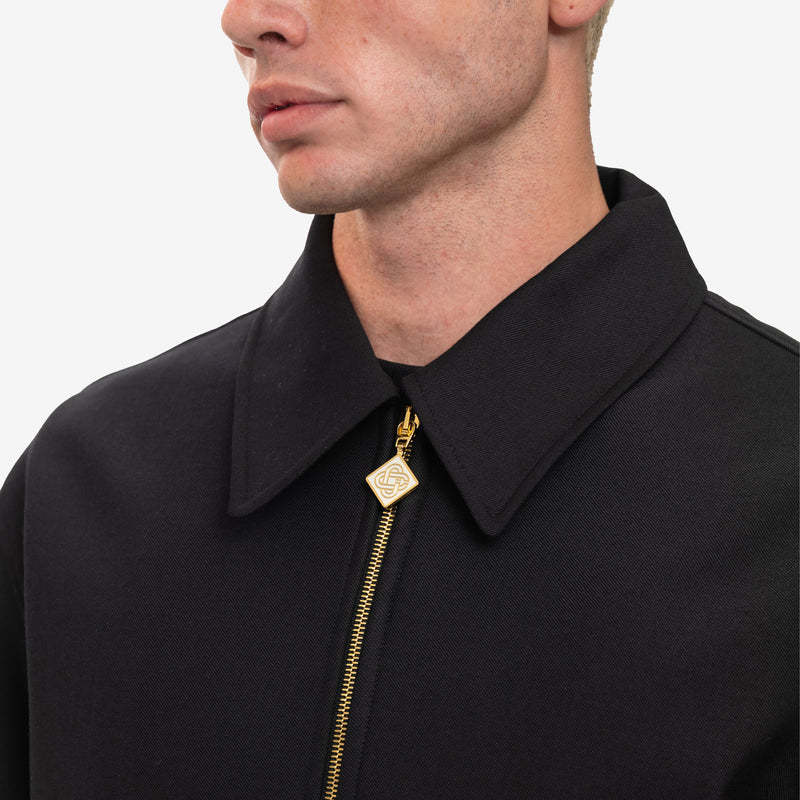 Casablanca - Wool Sports Tailoring Jacket in Black