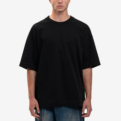 Juun.J - Charles Wilkin Graphic T-Shirt in Black