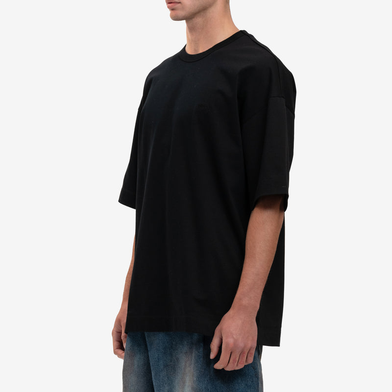 Juun.J - Charles Wilkin Graphic T-Shirt in Black