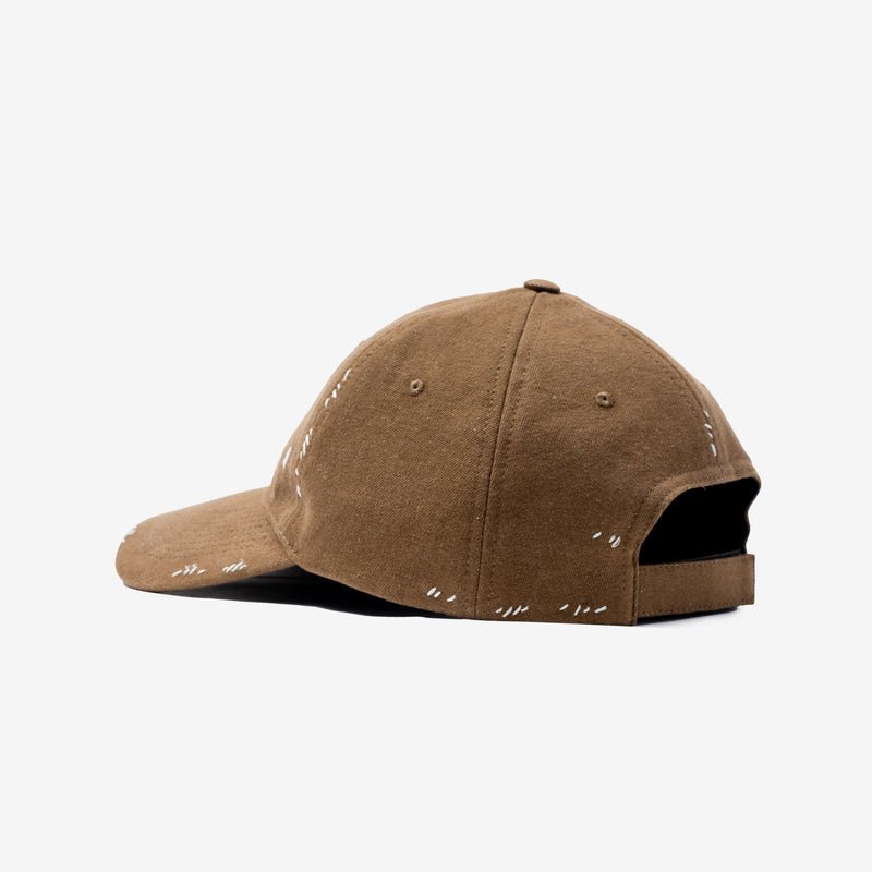 MARNI - Embroidered Mending Cap in Creta