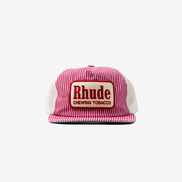 Rhude - Tobacco Trucker Hat in Red