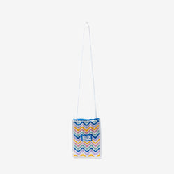 Casablanca - Gradient Wave Mini Crotchet Bag in Multi