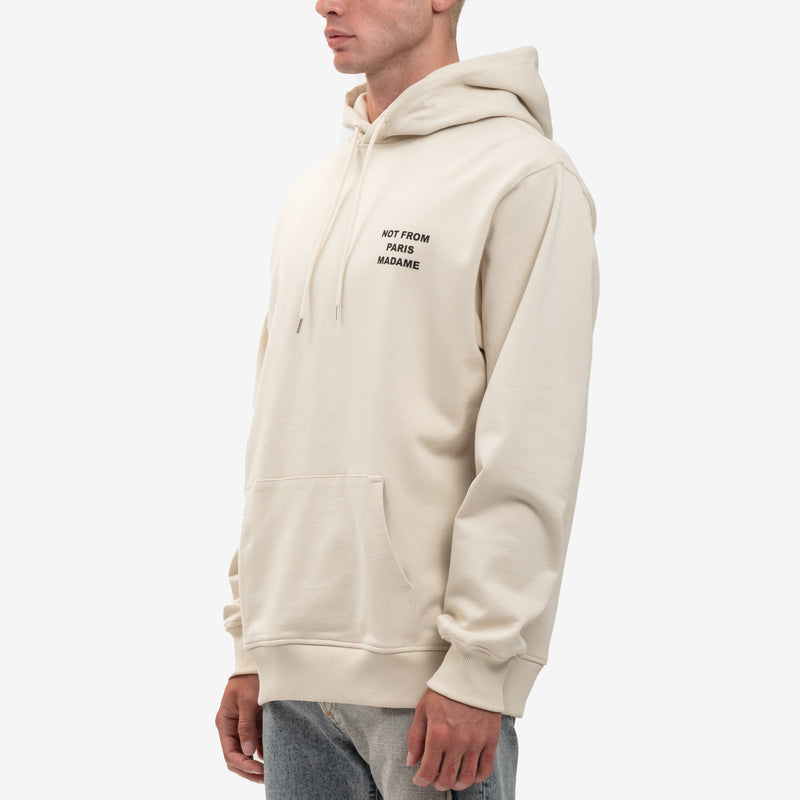 Drôle de Monsieur - Le Hoodie Slogan in Mastic