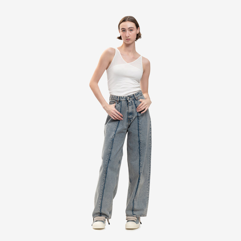 Middle Hem Jeans