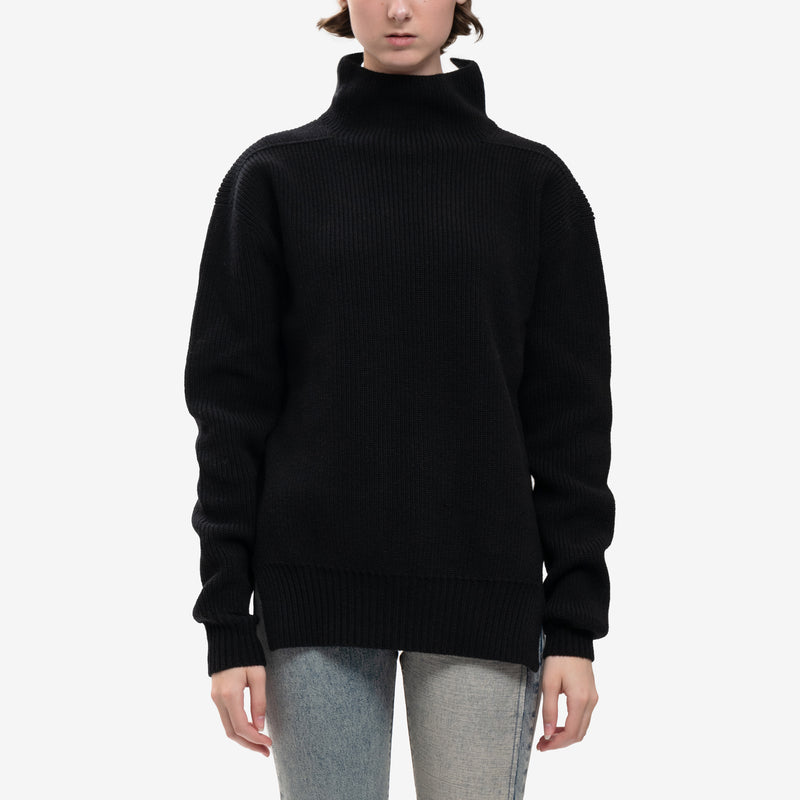 Rick Owens - Fisherman Tabard Sweater in Black