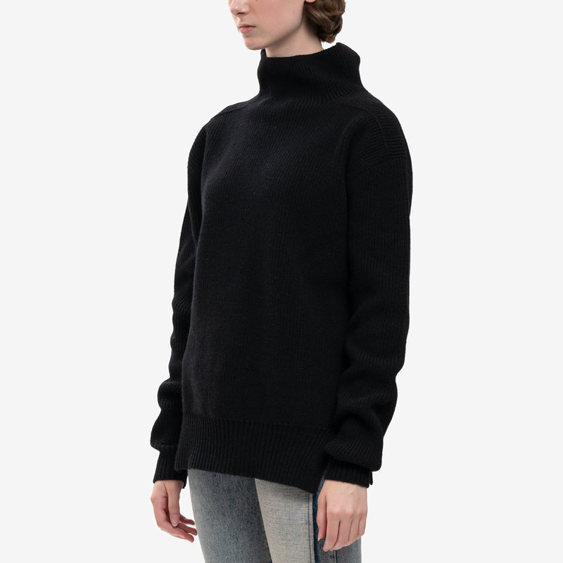 Rick Owens - Fisherman Tabard Sweater in Black