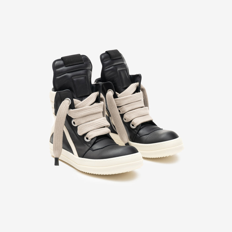 Rick Owens - Geobasket Jumbolace Sneakers in Black