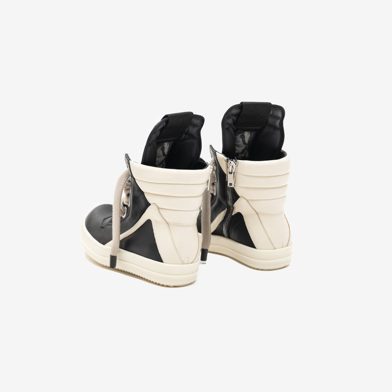 Rick Owens - Geobasket Jumbolace Sneakers in Black