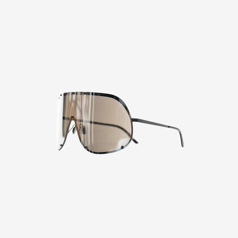 Rick Owens - Shield Sunglasses in Black