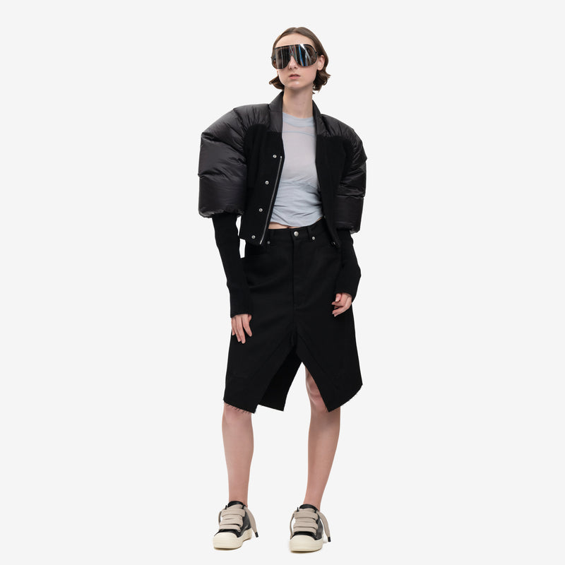 Rick Owens - Ladies Slivered Skirt in Black