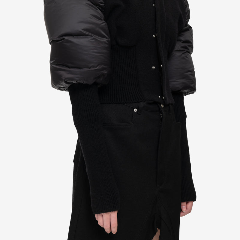 Rick Owens - Ladies Duvetina Down Jacket in Black