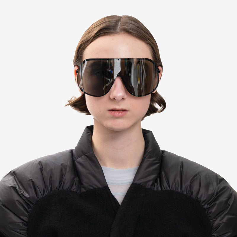 Rick Owens - Shield Sunglasses in Black